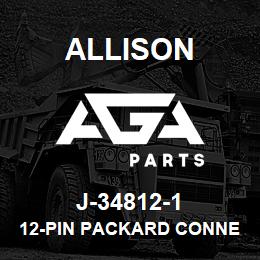 J-34812-1 Allison 12-PIN PACKARD CONNECTOR (MD/B400) | AGA Parts