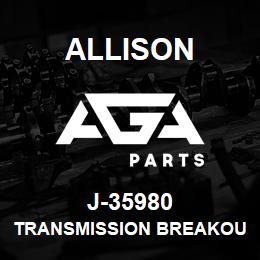 J-35980 Allison TRANSMISSION BREAKOUT HARNESS, OFF-HIGHWAY (DP 8000) | AGA Parts