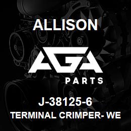 J-38125-6 Allison TERMINAL CRIMPER- WEATHER PAC (MD/B400) | AGA Parts
