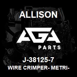 J-38125-7 Allison WIRE CRIMPER- METRI-PACK (MD/B400) | AGA Parts