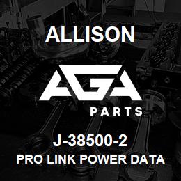 J-38500-2 Allison PRO LINK POWER DATA CABLE (1K/2K) | AGA Parts