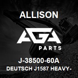 J-38500-60A Allison DEUTSCH J1587 HEAVY-DUTY 6-PIN PRO-LINK ADAPTER (MD/B400) | AGA Parts