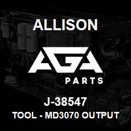 J-38547 Allison TOOL - MD3070 OUTPUT SEAL INSTALLER | AGA Parts