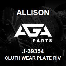 J-39354 Allison CLUTH WEAR PLATE RIVET INSTALLER (1K/2K) | AGA Parts