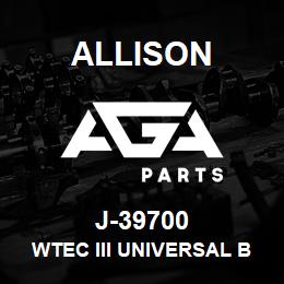 J-39700 Allison WTEC III UNIVERSAL BREAKOUT BOX (1K/2K) | AGA Parts