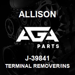 J-39841 Allison TERMINAL REMOVER/INSTALLER SET-CANNON (MD/B400) | AGA Parts