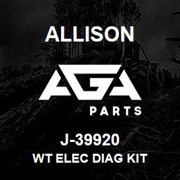 J-39920 Allison WT ELEC DIAG KIT | AGA Parts