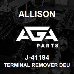 J-41194 Allison TERMINAL REMOVER DEUTSCH ECD (MD/B400) | AGA Parts