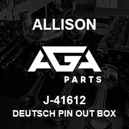 J-41612 Allison DEUTSCH PIN OUT BOX (MD/B400) | AGA Parts