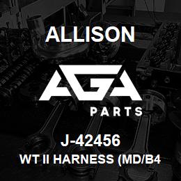 J-42456 Allison WT II HARNESS (MD/B400) | AGA Parts