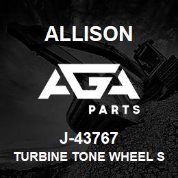 J-43767 Allison TURBINE TONE WHEEL STAKING TOOL (1K/2K) | AGA Parts