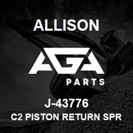 J-43776 Allison C2 PISTON RETURN SPRING COMPRESSOR (1K/2K) | AGA Parts