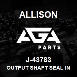 J-43783 Allison OUTPUT SHAFT SEAL INST. PAWL NO PARK BRAKE | AGA Parts