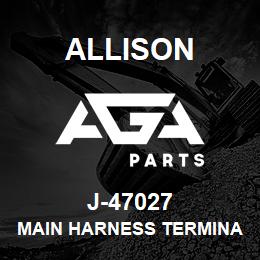 J-47027 Allison MAIN HARNESS TERMINAL CRIMPER (MD/B400) | AGA Parts