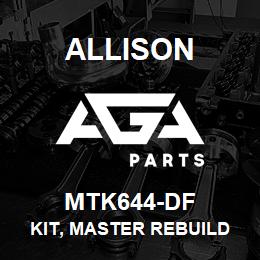 MTK644-DF Allison KIT, MASTER REBUILD MT-644 - SEAL KIT + ALL FRICTIONS AND STEELS | AGA Parts