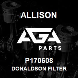 P170608 Allison DONALDSON FILTER | AGA Parts