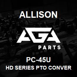 PC-45U Allison HD SERIES PTO CONVERS KIT USED | AGA Parts
