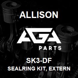 SK3-DF Allison SEALRING KIT, EXTERNAL BUTT JOINT - HD/B500 | AGA Parts