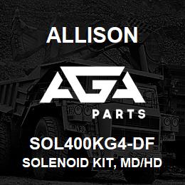 SOL400KG4-DF Allison SOLENOID KIT, MD/HD - 4TH GENERATION | AGA Parts