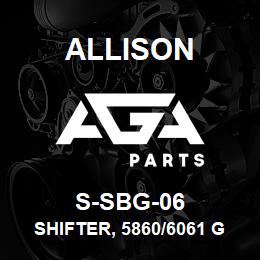 S-SBG-06 Allison SHIFTER, 5860/6061 G-STNDARD | AGA Parts