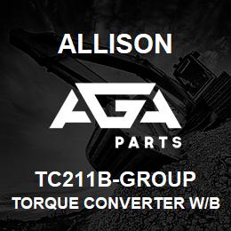 TC211B-GROUP Allison TORQUE CONVERTER W/BILLET COVER, TC-211 (LCT) | AGA Parts