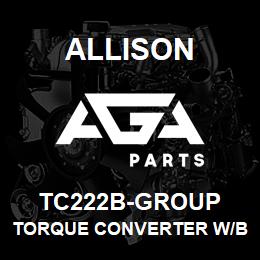 TC222B-Group Allison TORQUE CONVERTER W/BILLET COVER, TC-222 (LCT) | AGA Parts