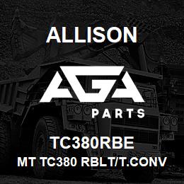TC380RBE Allison MT TC380 RBLT/T.CONV. | AGA Parts