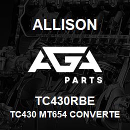 TC430RBE Allison TC430 MT654 CONVERTER REBUILT | AGA Parts