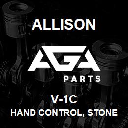 V-1C Allison HAND CONTROL, STONE BENNET | AGA Parts