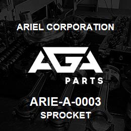 ARIE-A-0003 Ariel Corporation SPROCKET | AGA Parts
