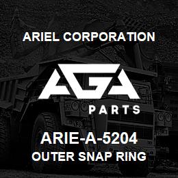 ARIE-A-5204 Ariel Corporation OUTER SNAP RING | AGA Parts
