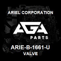 ARIE-B-1661-U Ariel Corporation VALVE | AGA Parts