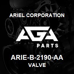 ARIE-B-2190-AA Ariel Corporation VALVE | AGA Parts