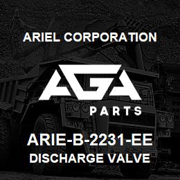 ARIE-B-2231-EE Ariel Corporation DISCHARGE VALVE | AGA Parts