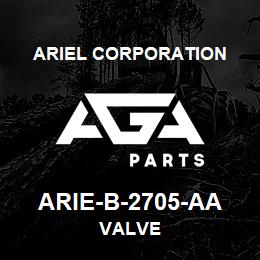 ARIE-B-2705-AA Ariel Corporation VALVE | AGA Parts
