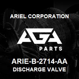 ARIE-B-2714-AA Ariel Corporation DISCHARGE VALVE | AGA Parts