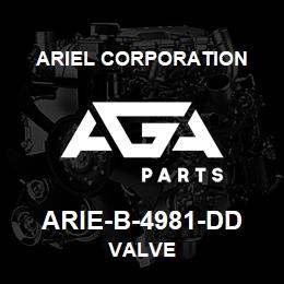 ARIE-B-4981-DD Ariel Corporation VALVE | AGA Parts