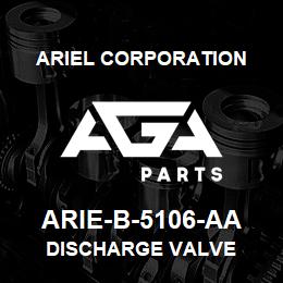 ARIE-B-5106-AA Ariel Corporation DISCHARGE VALVE | AGA Parts