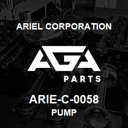 ARIE-C-0058 Ariel Corporation PUMP | AGA Parts