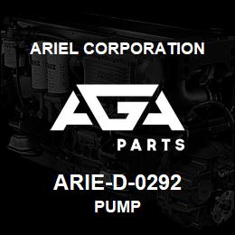 ARIE-D-0292 Ariel Corporation PUMP | AGA Parts