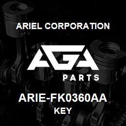 ARIE-FK0360AA Ariel Corporation KEY | AGA Parts