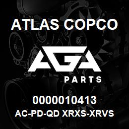 0000010413 Atlas Copco AC-PD-QD XRXS-XRVS | AGA Parts
