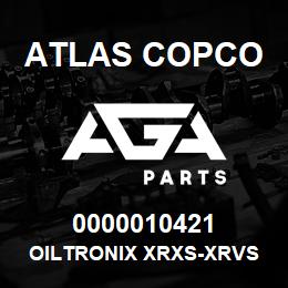 0000010421 Atlas Copco OILTRONIX XRXS-XRVS | AGA Parts