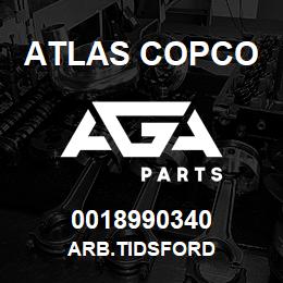 0018990340 Atlas Copco ARB.TIDSFORD | AGA Parts