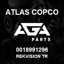 0018991296 Atlas Copco REKVISION TR | AGA Parts