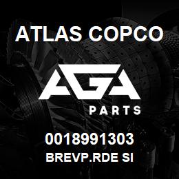 0018991303 Atlas Copco BREVP.RDE SI | AGA Parts