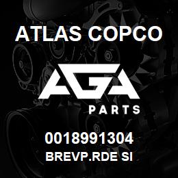 0018991304 Atlas Copco BREVP.RDE SI | AGA Parts