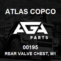 00195 Atlas Copco REAR VALVE CHEST, M117,118,119 | AGA Parts