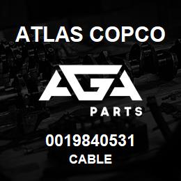 0019840531 Atlas Copco CABLE | AGA Parts