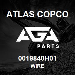 0019840H01 Atlas Copco WIRE | AGA Parts